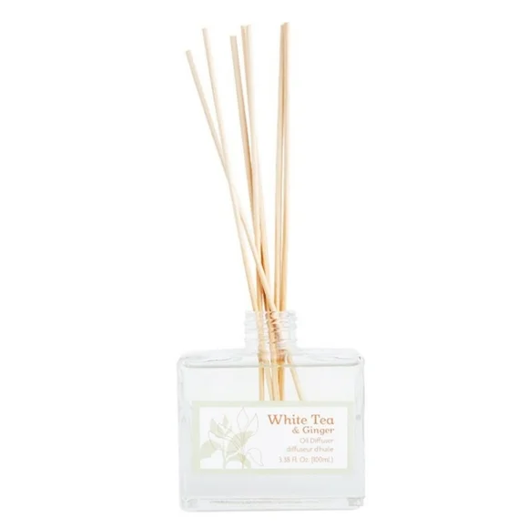 2/$60 Rosy Rings Oil Diffuser Kit White Tea & Ginger Reed - Picture 2 of 6